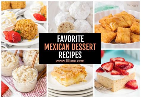 10+ Easy Mexican Desserts {Traditional + Creative} | Lil' Luna