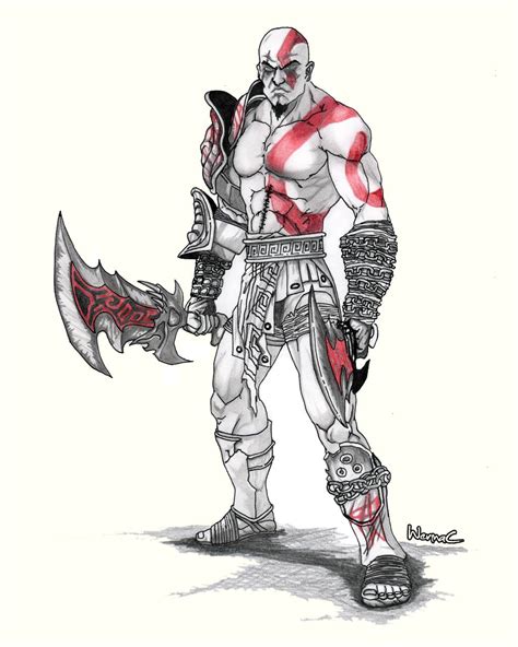 Kratos - God of War III by WermaC on DeviantArt