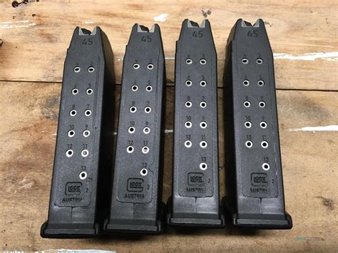 4 Glock 21 Factory 13 round magazin... for sale at Gunsamerica.com ...