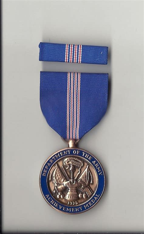 Army Civilian Achievement Award medal for Civilian Service with case ...