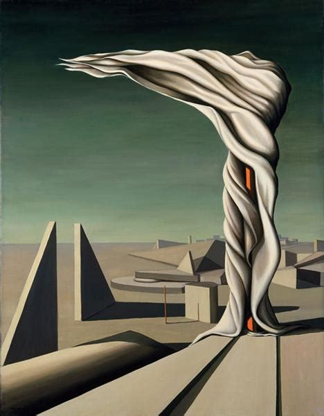 I Saw Three Cities, 1944 - Kay Sage - WikiArt.org