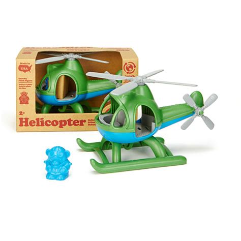 Green Toys Helicopter - Green - The Granville Island Toy Company