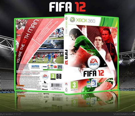 FIFA 12 Xbox 360 Box Art Cover by E-Volition