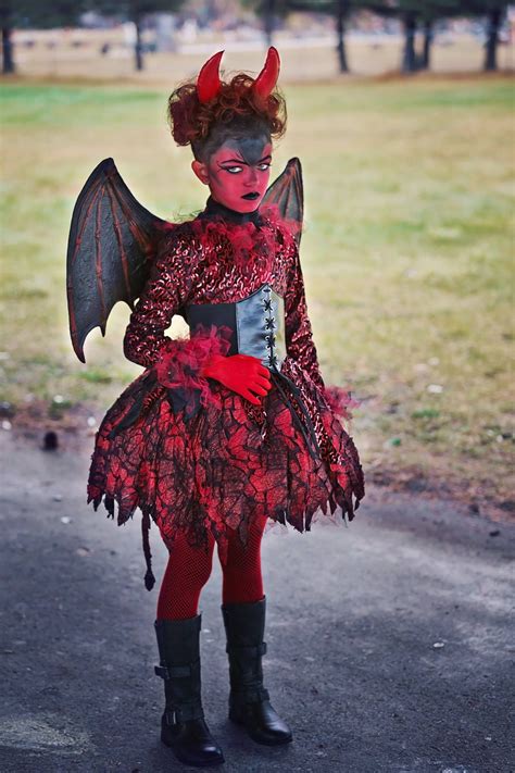 Little Devil devil costume, halloween costume, devil makeup, kids ...