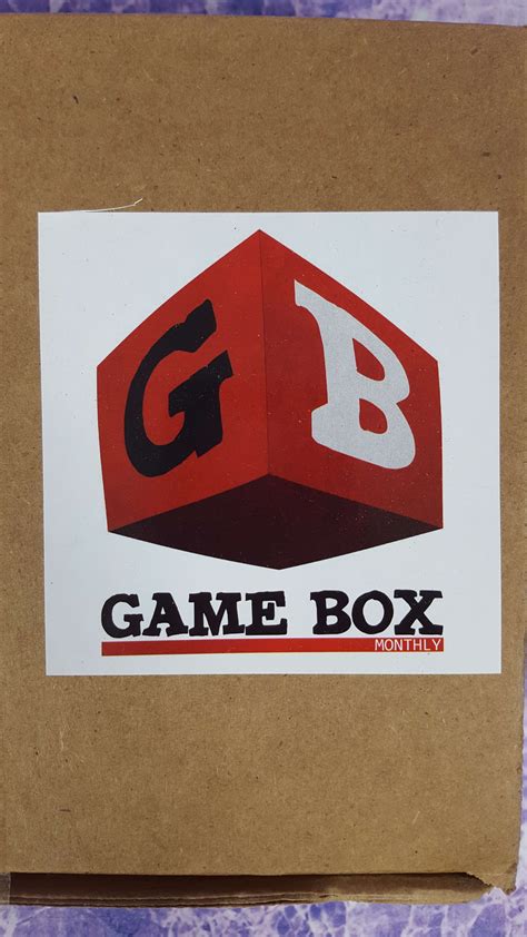 Game Box Monthly October 2016 Subscription Box Review - Hello Subscription