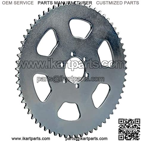 65T 37mm #35 Chain Rear Sprocket for Go Kart Mini Bike ATV Drift Trike ...