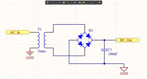 How to Design an AC to DC Converter Circuit in Altium Designer