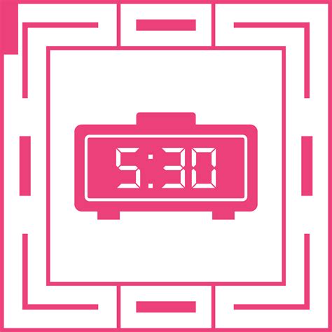 Digital Clock Vector Icon 23083527 Vector Art at Vecteezy