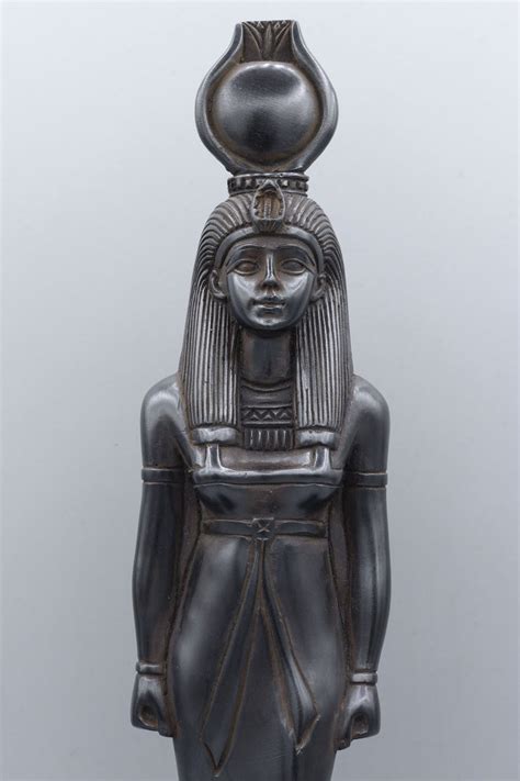 Egyptian Statue Isis Sculpture Egyptian Goddess Isis Open Wings ...