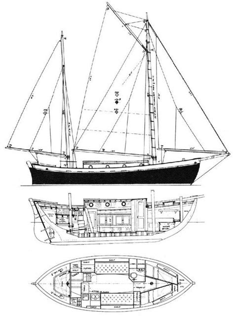 Tahiti Ketch | Sailboat plans, Boat plans, Boat