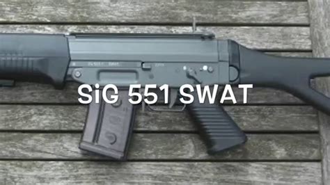 Sig 551 swat disassembly - YouTube