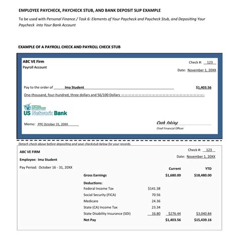 Free Printable Payroll Checks