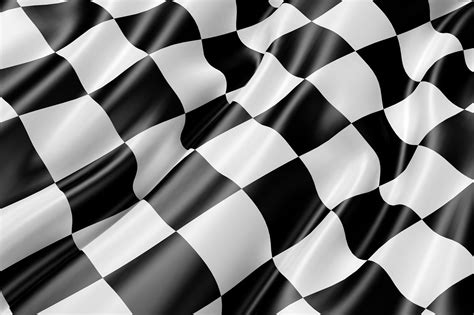 Download Race Track Flag, Flag, Black And White. Royalty-Free Stock ...