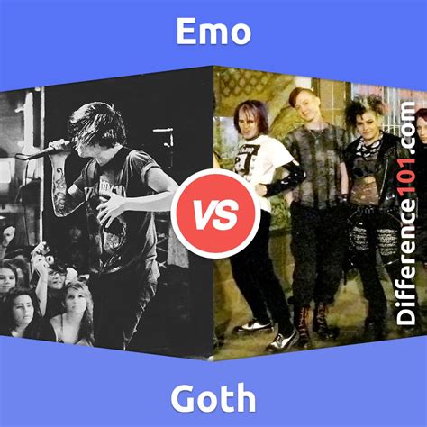 Emo Vs Goth, What Is Emo, Emo Culture, Goth Music, Goth Subculture ...