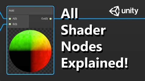 Unity Shader Graph completely explained! - YouTube