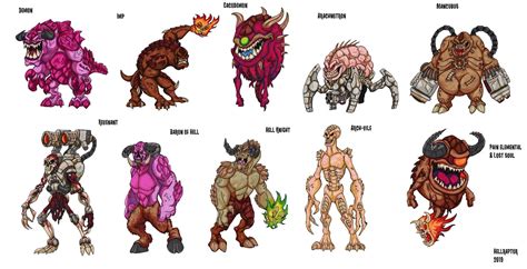 Doom: Demons by HellraptorStudios on DeviantArt | Doom demons, Animal ...