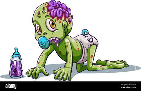 A baby zombie Stock Vector Image & Art - Alamy