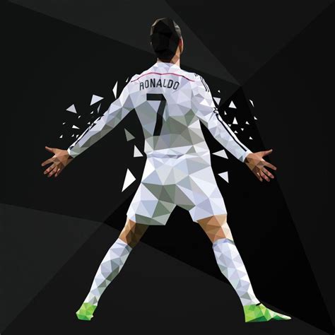 Cristiano Ronaldo 'Si' Celebration - Real Madrid Poster | Ronaldo ...