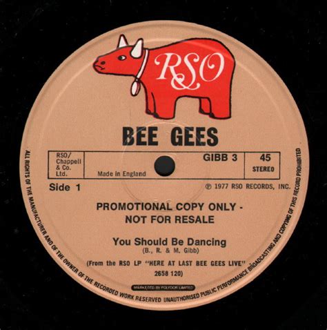 Bee Gees – You Should Be Dancing (1977, Vinyl) - Discogs