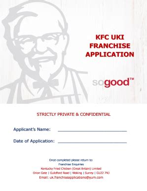 Kfc Franchise Application Form: Complete with ease | airSlate SignNow