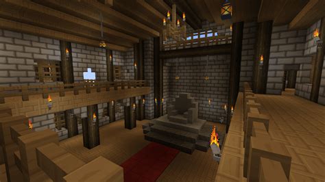 Minecraft Throne Build