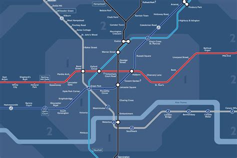 Night Tube map: First look at the official map for London's new service ...