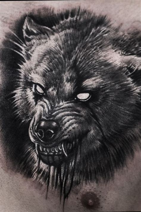 Tattoo uploaded by Elen Soul • #wolf #angrywolf #evil #horror #dark # ...