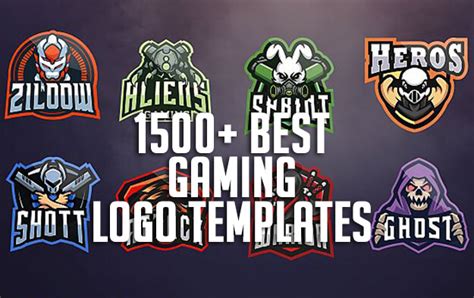 1500+ Best Gaming Logo Templates | Free & Premium