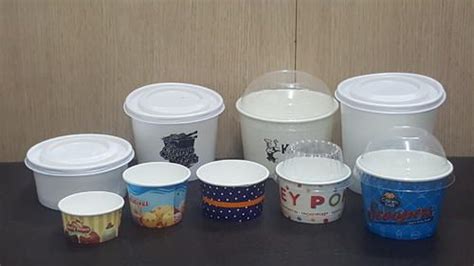 Paper Ice Cream Cups, Wrapper India | ID: 11454619073