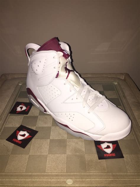 Air Jordan 6 Retro "Maroon" / Distinguished Kicks