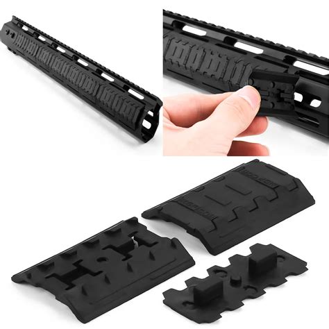 Magorui Tactical Mlok Rail Covers M lok SLOT SYSTEM Rail Panel 10 Sets ...