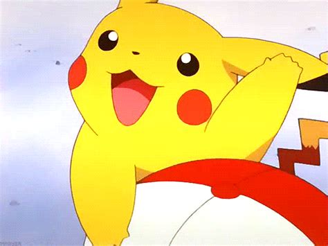 Image - Pikachu waving 2.gif | Epic Rap Battles of History Wiki ...