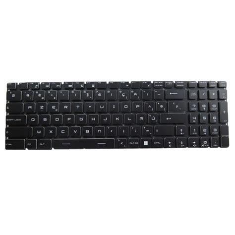 Laptop Colourful Backlit Keyboard For MSI GL65 GL65 Leopard 10SFK 10SFK ...