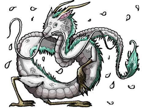 Spirited away Haku-dragon form by MachoPie on DeviantArt