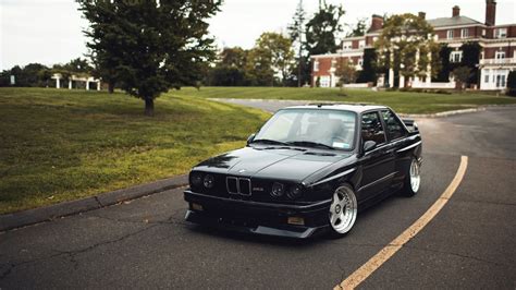 Black BMW sedan, car, BMW, BMW E30, vehicle HD wallpaper | Wallpaper Flare