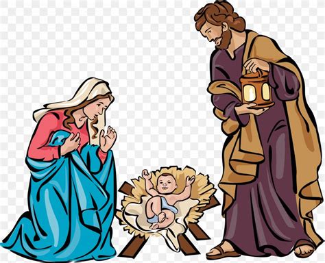 Nativity Scene Nativity Of Jesus Christmas Free Content Clip Art, PNG ...