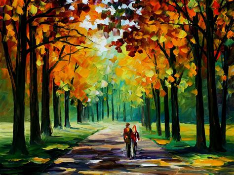 Autumn Oil Paintings - Nature Wallpapers