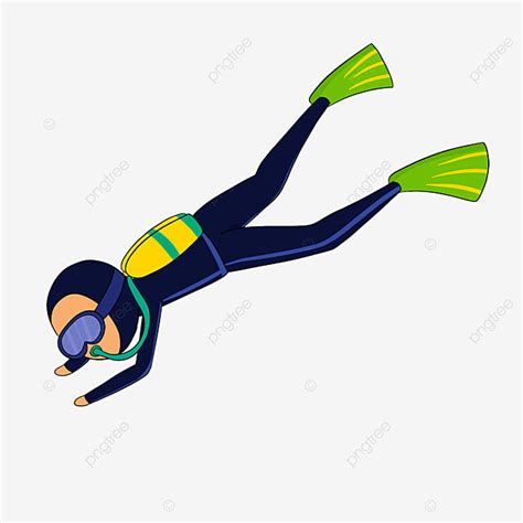 Clipart Diver Scuba