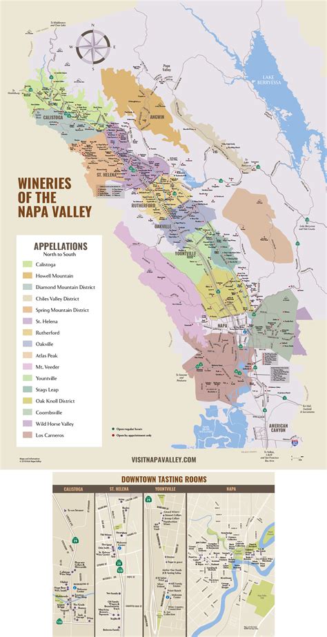 Napa Valley Winery Map | Plan Your Visit to Our Wineries