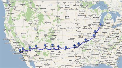 route 66 | Route 66 road trip, Route 66 trip, Route 66 map