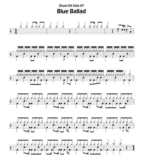 Blue Ballad - Drum Solo - Drum Barossa