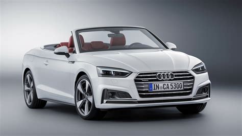 2017 Audi A5 cabriolet 2 0 TDI Quattro S Line 4K Wallpaper | HD Car ...