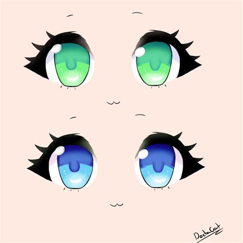 Draw Anime Chibi Eyes