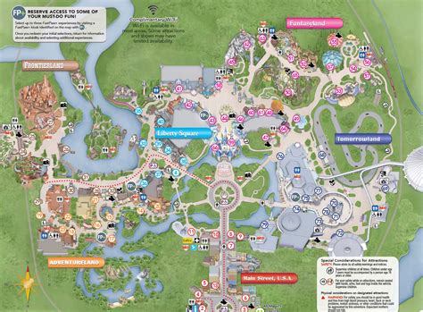 Disney World Magic Kingdom Map 2019 Pdf