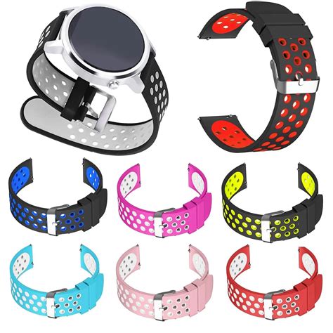 Aliexpress.com : Buy Dual Colors Silicone Strap for Huawei Watch 2 ...