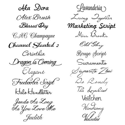 25 Free Script Fonts