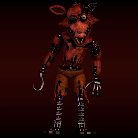 Withered Foxy v2 by WierdSpyder on DeviantArt