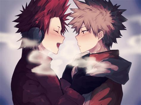 Bakugou Katsuki & Kirishima Eijirou | Heroes, Boku no hero academia ...