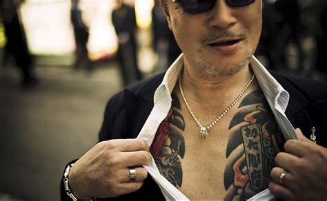 Kenichi Shinoda, the head of the Yamaguchi-gumi. | Yakuza tattoo ...