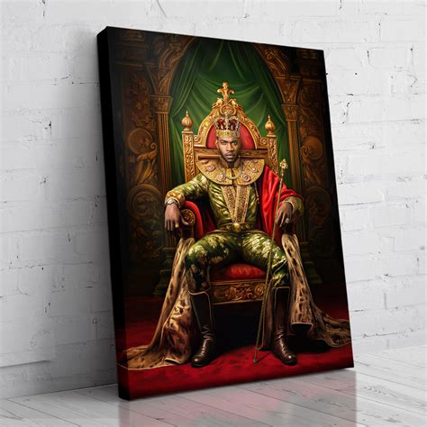 The Drip King | Custom Royal Portrait | Turn Me Royal